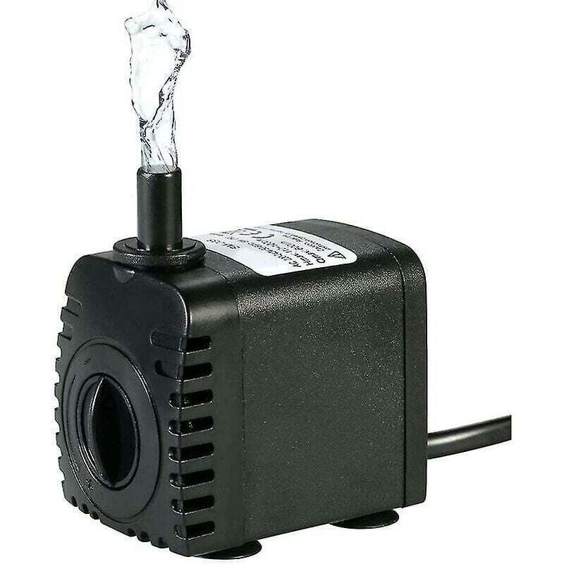 Submersible Water Pump, 600L/H 8W Water Pump, For Aquarium Tabletop Fountains, Pond Water Gardens And Hydroponic - Image 1