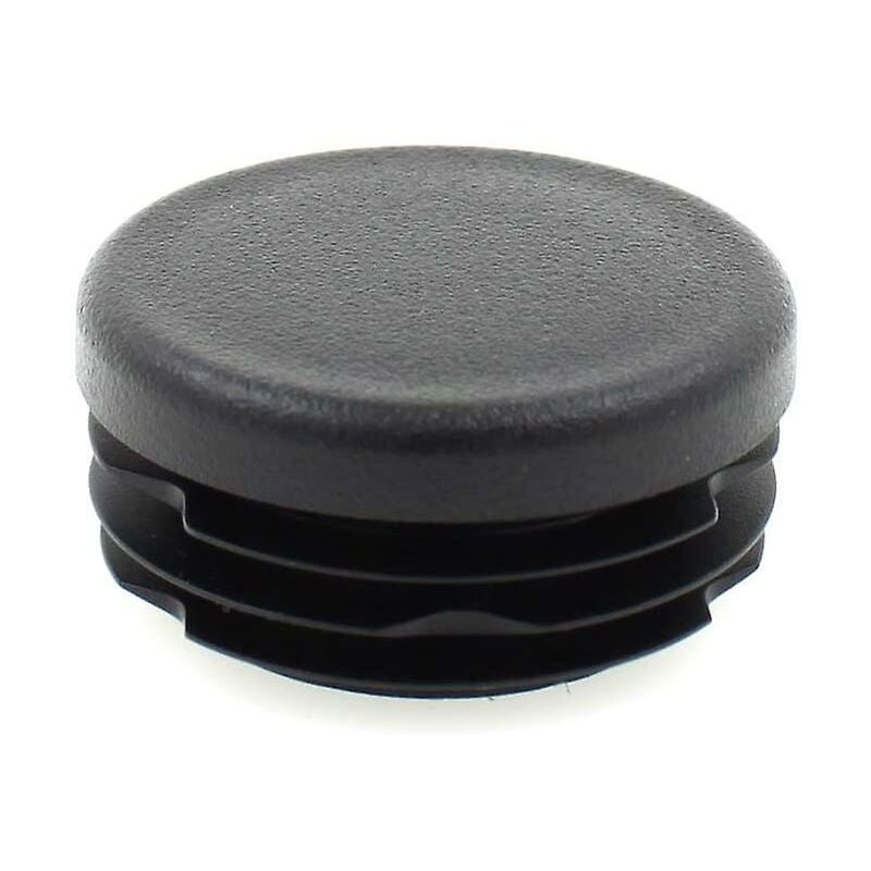 16 Pieces - ROund Ribbed End Caps For Tubular Furniture Legs, Tables & Chairs (30Mm) By [Energy Class A] - Image 1