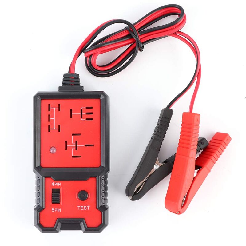 Automotive Relay Tester, 12V Electronic Automotive Relay Tester Auto Car Diagnostic Battery Checker Tool - Image 1