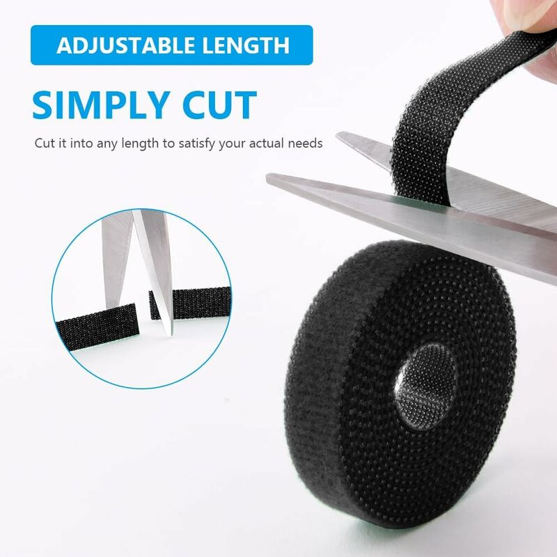Cable Tie, 10M×1.5Cm Wide Garden Plant Ties Reusable Fixing Tape, For Climbing Plants, Easy To Cut Cable Strap For Home - Image 3