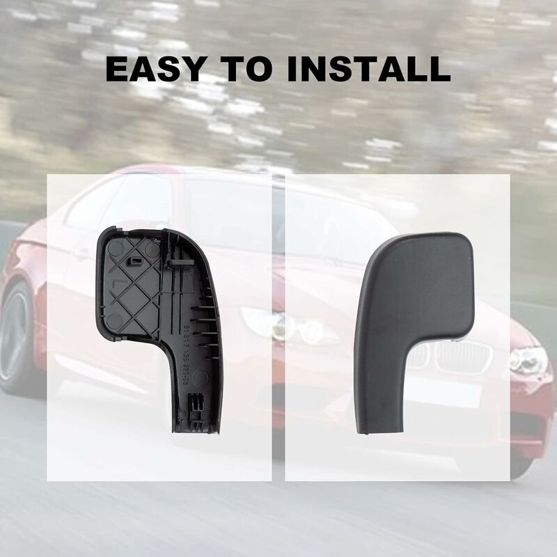 61617138990 2 pcs Set Front Wiper Arm Covers For 3 Series E90 E92 E93 Suitable For Left Hand Drive - Image 4
