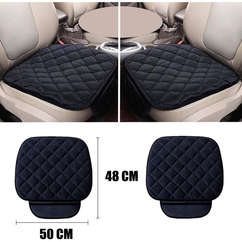 Car Seat Cushion Seat Cover Velvet Cover For Back Chair Front Seat Vehicle Protective Cover Mat Protector For Pets (2 - Image 3