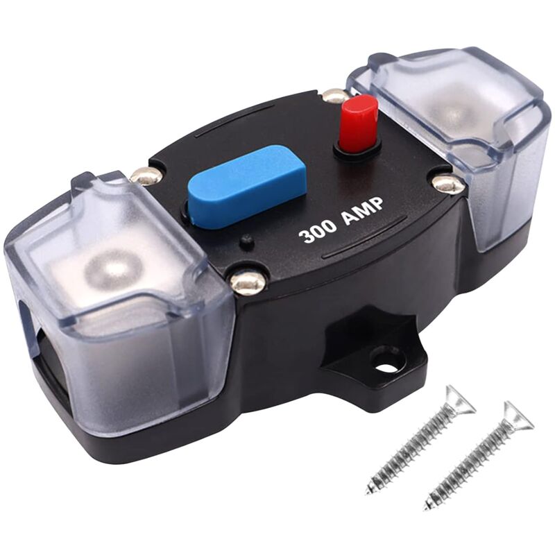 Car Fuse Holder 12V-48V Audio Fuse Protection System For Car, Rv, Boat (300A) - Image 1