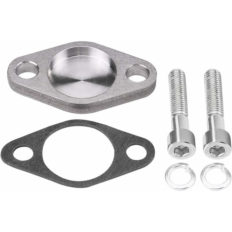 Valve Blanking Plate Egr Valve Blanking Block Plates Stainless Steel Kit With Gasket For E53 E38 E39 E46 X5 - Image 1