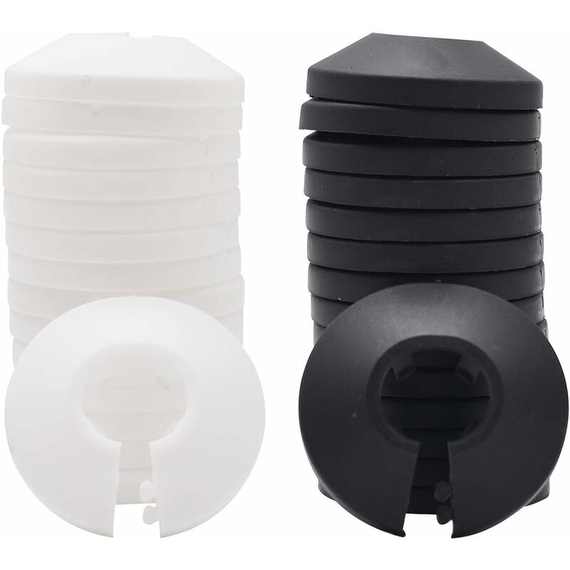 Plastic Radiator Garland, Tianhe 30 pcs Radiator Garland Pipe Cover Hot And Cold Water Gas Pipe Plastic Heating Pipe - Image 1