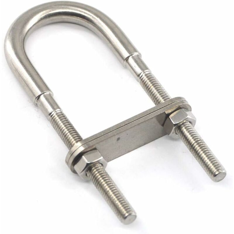 M6X90 304 Stainless Steel U Bolt (2 pcs) - Image 4