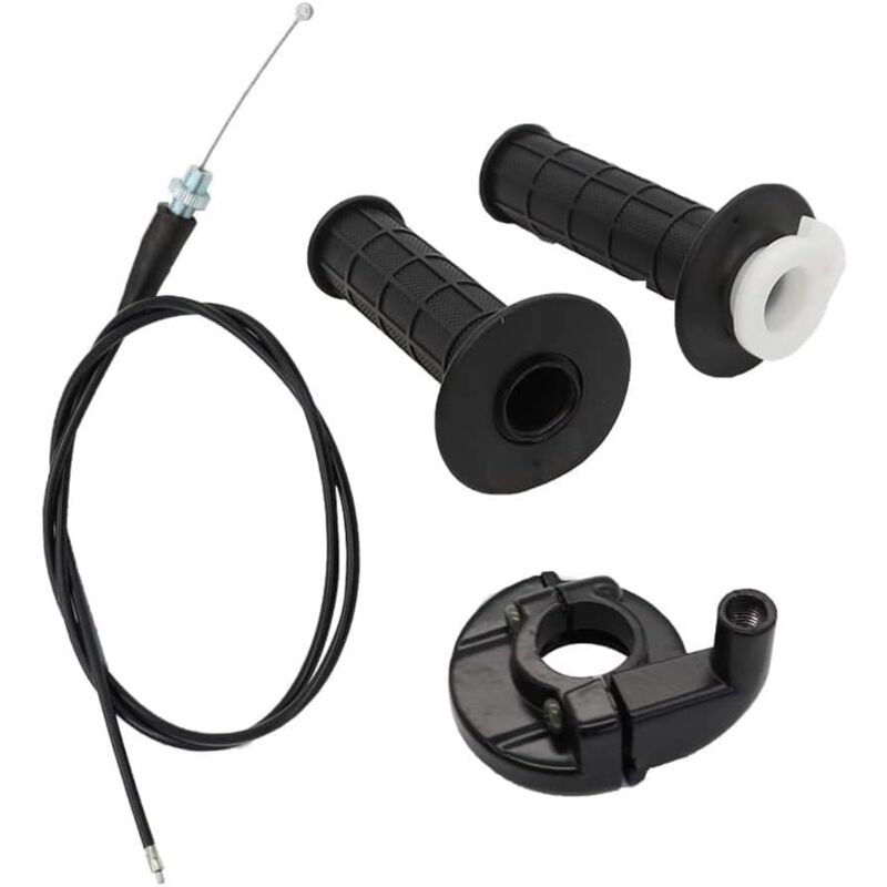 Twist Throttle Grip & Cable With 7/8