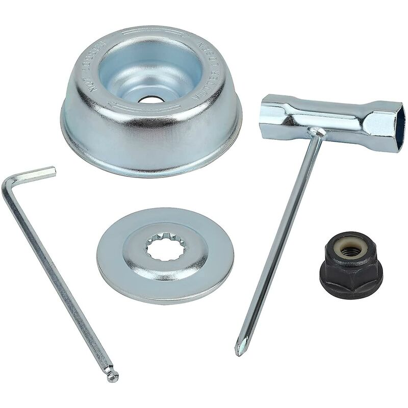 Universal Brushcutter Head Nut Kit, For Thermal Brushcutter, Stihl, Echo, Ryobi Head - Image 1