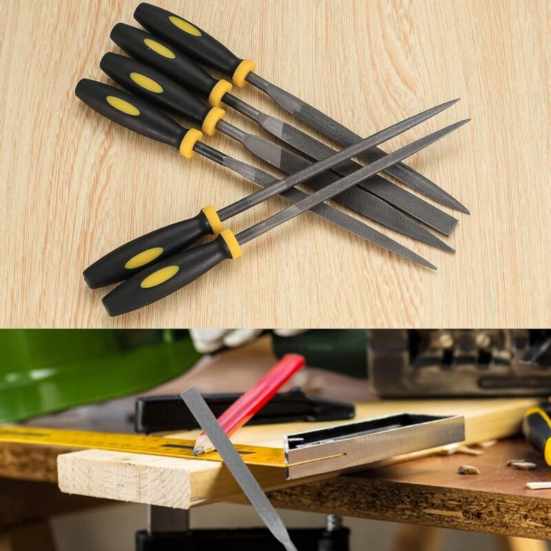 6 Pieces File Set, Files And Rasps, Needle Files, Diamond Rasp Files For Wood/Metal/Workshop/Plastics Repair - Image 4