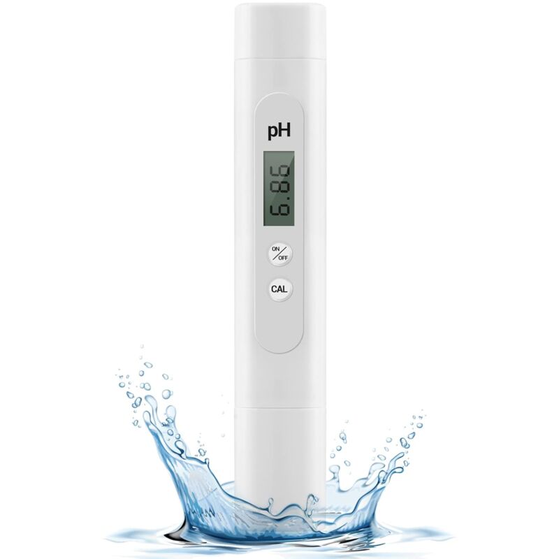 Electronic Ph Meter Tester, 0-14 Ph Measuring Range, High Precision Pool Ph Tester, Ph Meter For Swimming Pool, - Image 1