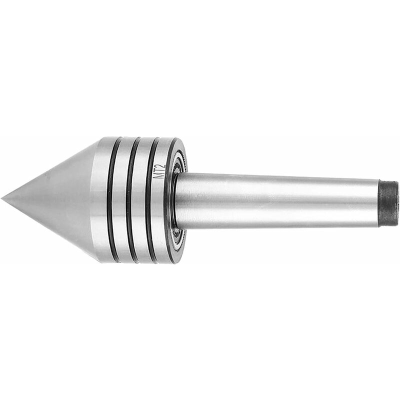 Lathe Turning Tool Mt2 Heavy Duty Live Bearing Tailstock Center Metal Woodturning Tools Single Lathe Tool - Image 4