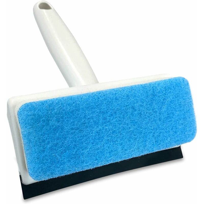 2 In 1 Cleaning Brush, Window Squeegee With Sponge, Cleaning Tools For Mirrors, Windows, Tiles, Car Glass - Image 1