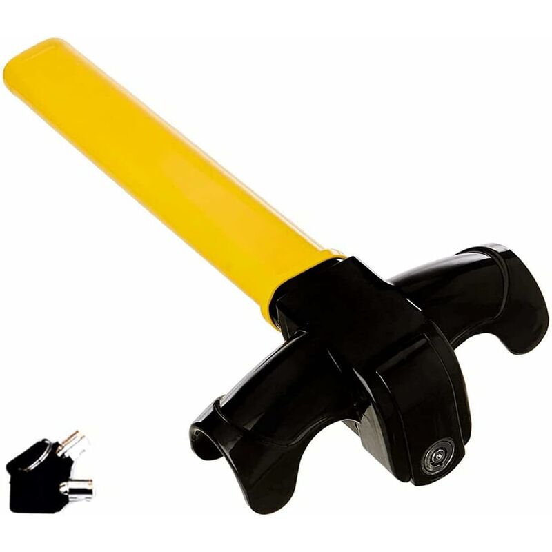 Car Steering Wheel Lock, Steering Wheel Lock, T-Bar Steering Wheel Lock For Car Universal Steering Wheel - Image 1