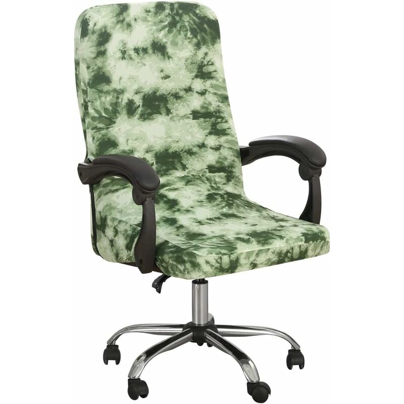 Universal Stretch Office Chair Cover Microfiber Washable Printed Office Chair Cover Stretch Armchair Covers Comfortable - Image 1