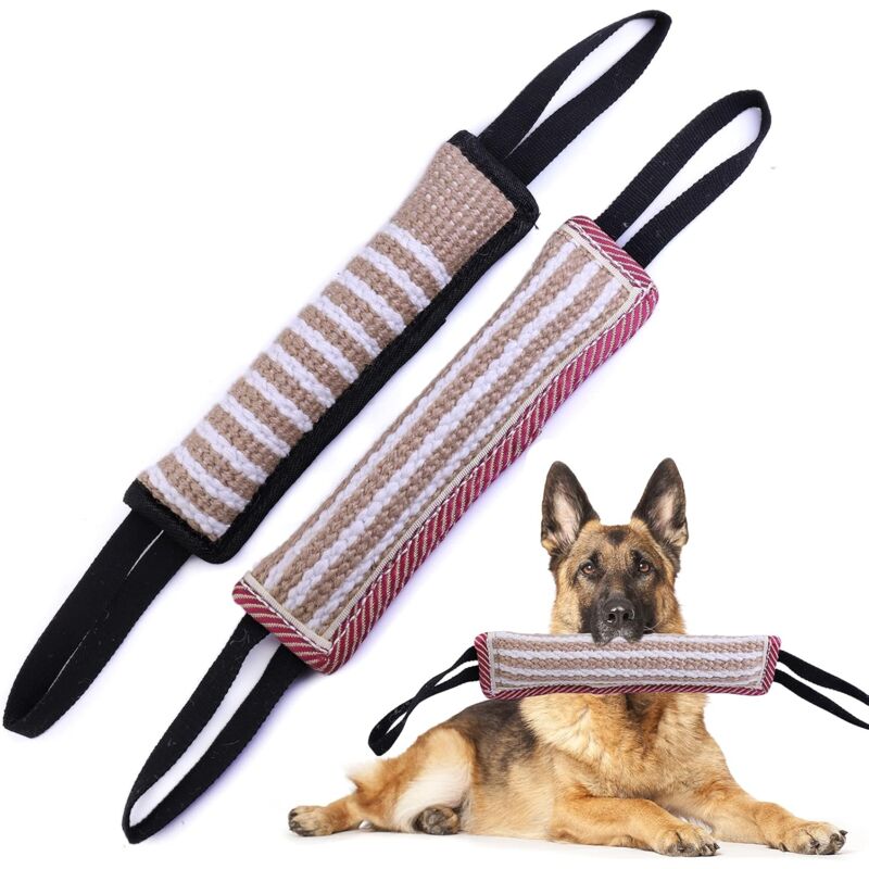 Dog Bite Toys, Dog Bite Toys, Dog Bite Toys, Jute Dog Bite Toys, Dog Training Toys, Interactive Toys For Medium To - Image 1