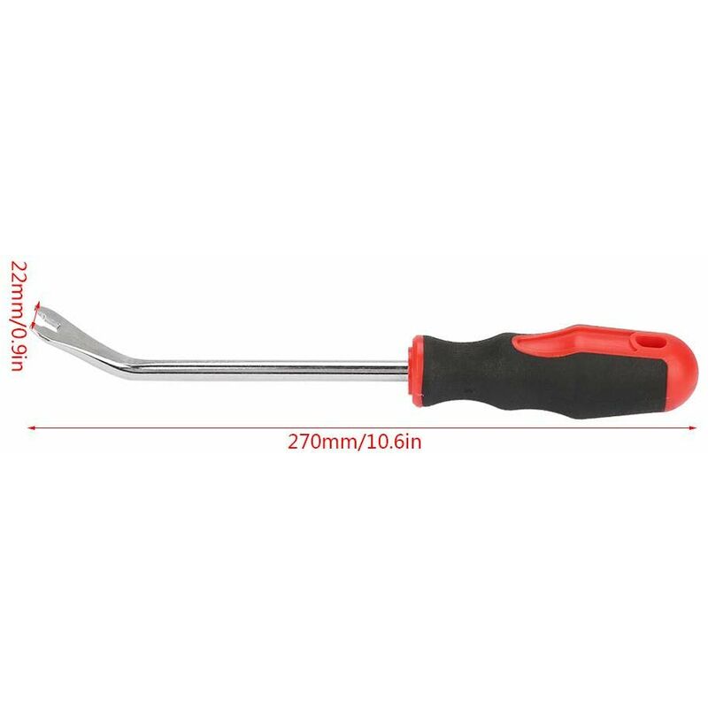 Steel Crowbar, Rivet Demolition Tool For Car Door Repair Buckle Trim Screwdriver Removal - Image 2
