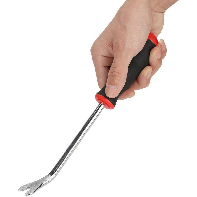 Steel Crowbar, Rivet Demolition Tool For Car Door Repair Buckle Trim Screwdriver Removal - Image 3