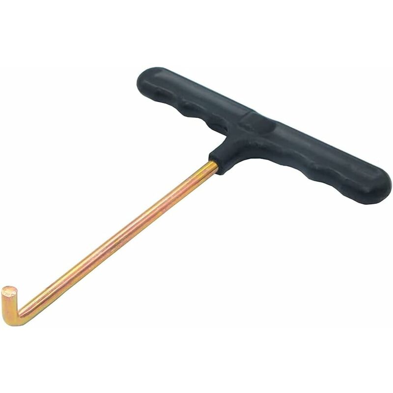 Trampoline Spring Pull Tool T-Hook, Trampoline Tools Metal Tent Stake Puller For T-Hook, Hand Tool T-Hook Adjustment - Image 1