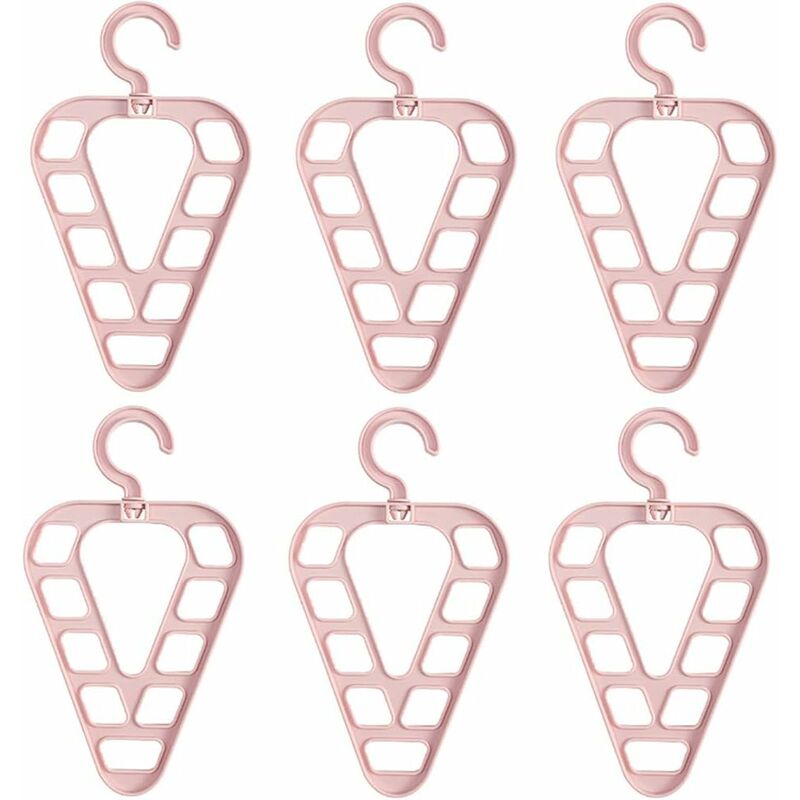 Magic Hanger Organizer, Space Saving Multi-Function Coat Rack Hangers, 9 Hole Triangle Multifunctional Non-Slip Hanger, - Image 1