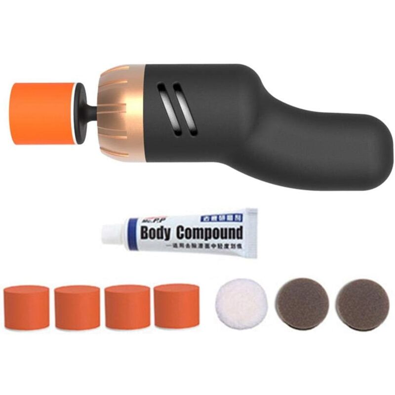 Car Polishing Machine 60W Mini Electric Car Scratch Removal Machine Car Polisher Sander Buffer Variable Speed Car Boat - Image 1