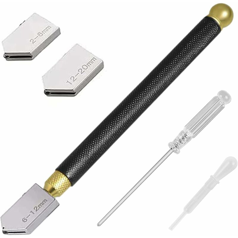 Professional Glass Cutter, Glass Cutting Tool, Pencil Style, Cut Glass 2-20Mm Thickness For Cutting - Image 1