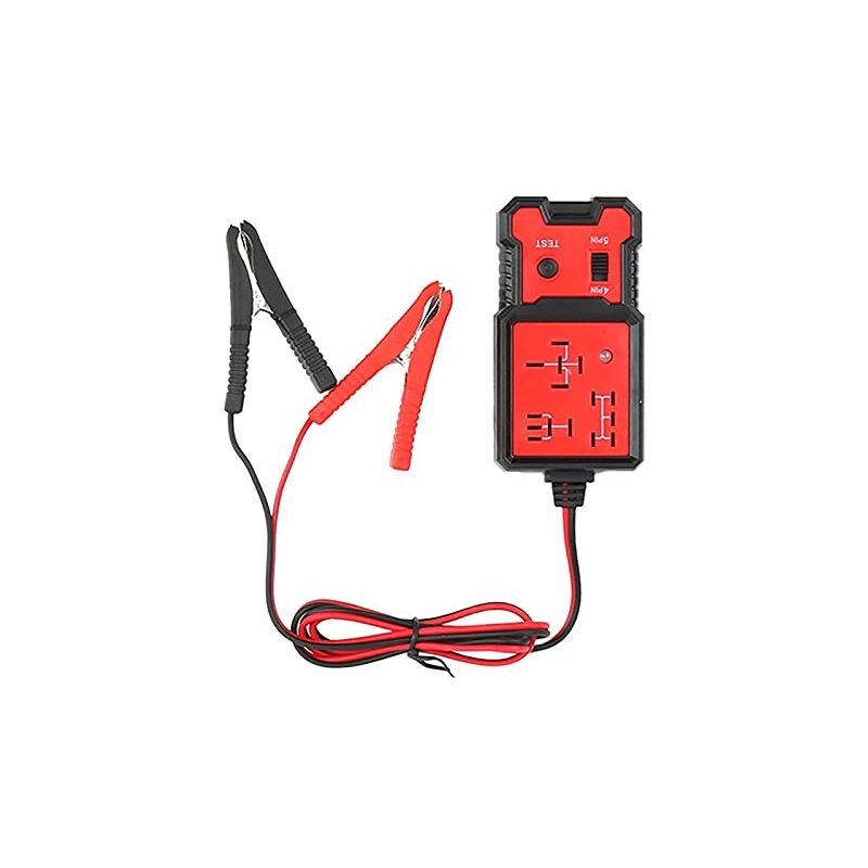 12V Automotive Electronic Relay Tester With Clips - Electronic Relay Tester For Car Repair - Image 1