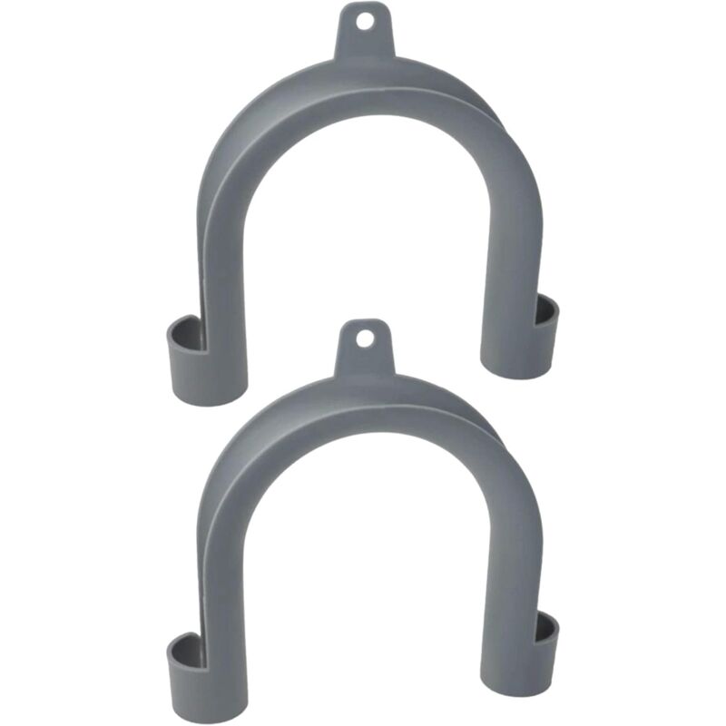 2 pcs Washing Machine Drain Hose Hooks - U Shape - Image 1