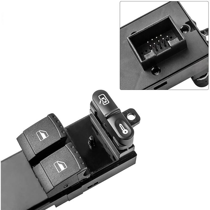 Window Regulator Control Switch Window Button 1J3959857 For Golf 4 Leon Fabia Octavia - Image 3