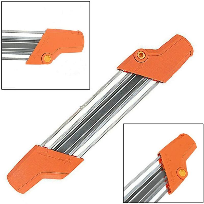 2 In 1 Easy File Chainsaw Chain Sharpener 3/8