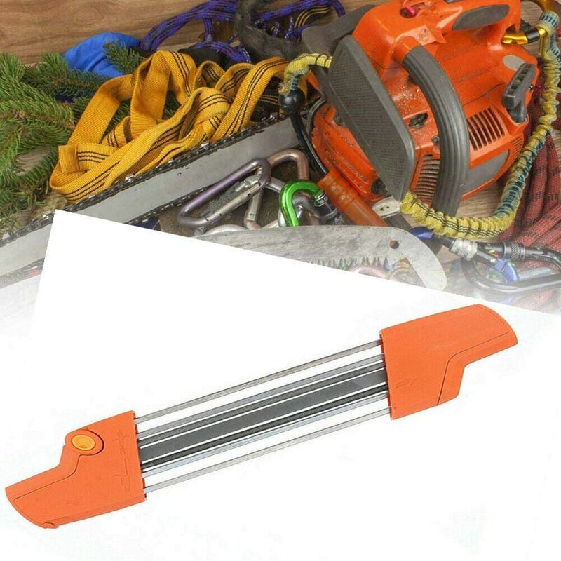 2 In 1 Easy File Chainsaw Chain Sharpener 3/8