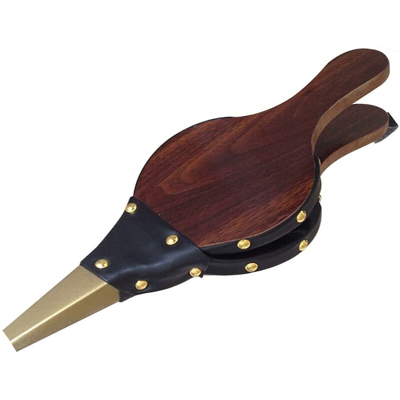 Fireplace Bellows, Wood Fire Blower, Fireplace Bellows, Wood Fire Bellows, With Strap, For Barbecue, Fireplace, Wood - Image 1