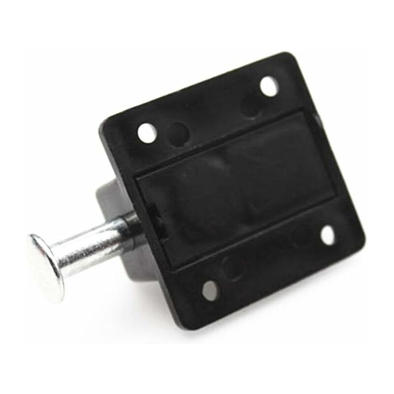 4 pcs Spring Window Cabinet Knob Automatic Door Latch Lock Furniture Cabinet Drawer Door Lock With Spring Knob - Image 3