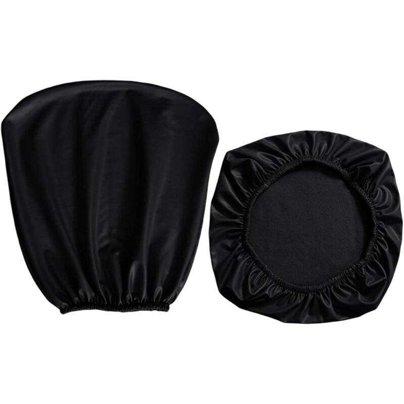 Pu Office Chair Cover Removable Stretch Armchair Cover Swivel Chair Protector Waterproof Oilproof For Banquet Home, - Image 1
