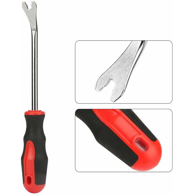 Buckle Screwdriver Removal Pliers Chrome Vanadium Alloy Steel Crowbar Repair Tool - Image 3