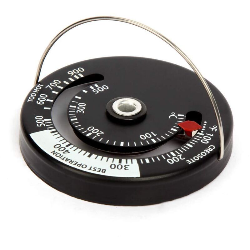 Magnetic Stove Wood Stove Thermometer Fireplace Temperature Monitor Gauge For Flue Gas Burner Bbq - Image 4