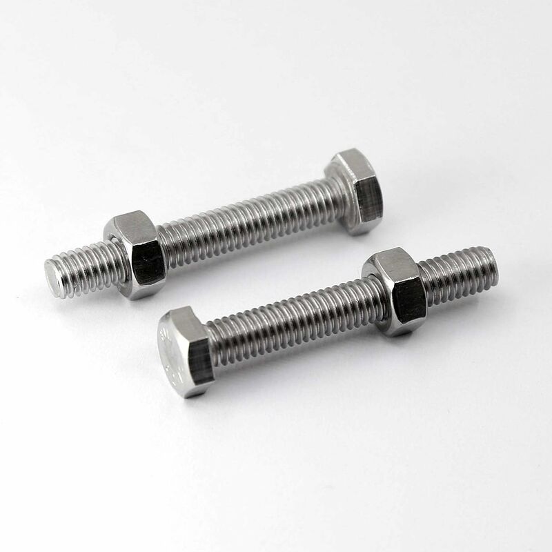 M6 X 50Mm 20 pcs 304 Stainless Steel Hexagon Socket Head Cap Bolts Outside Corner Hexagon Screw,Hex Bolts And Nuts Set - Image 1