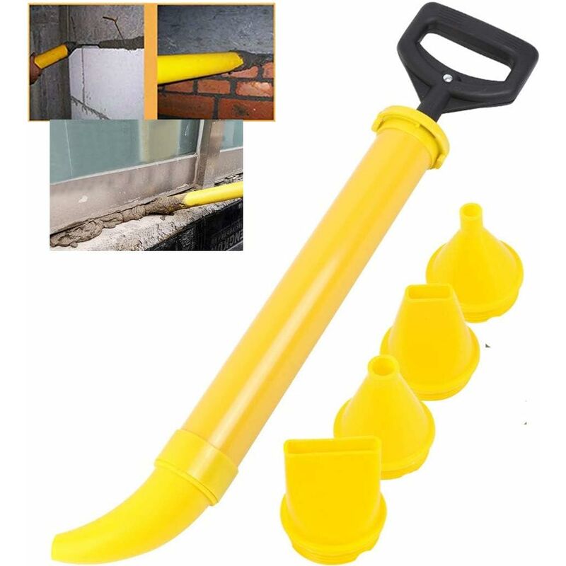 Mortar Gun, Cement Sprayer Cement Caulking Gun Cement Grout Gun Mortar Sprayer With 5 Nozzles For Lime Patio Paving - Image 1