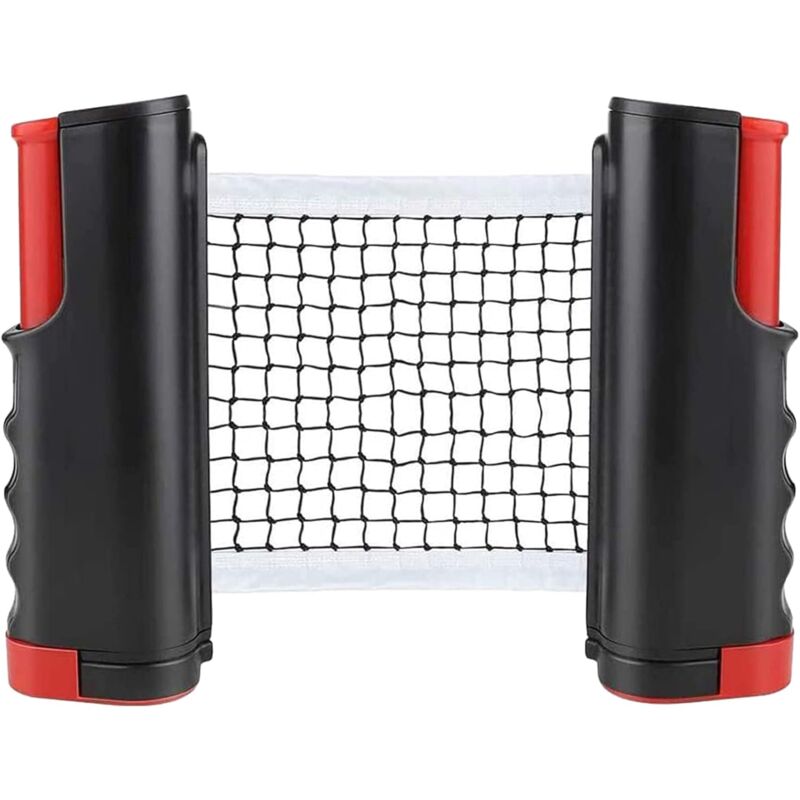 Retractable Table Tennis Net, Portable Table Tennis Net Stand, Perfect For Ping Pong Table, Desk, Dining Table, - Image 1