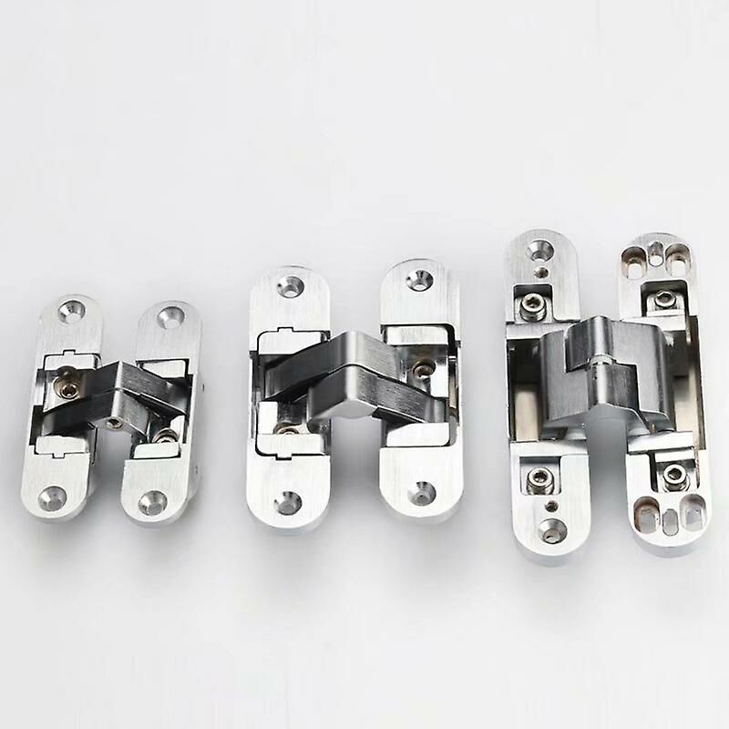 3D Invisible Hinge. Satin Stainless Steel. 2 Pieces, 2395Mm (Left + Right) - Image 3