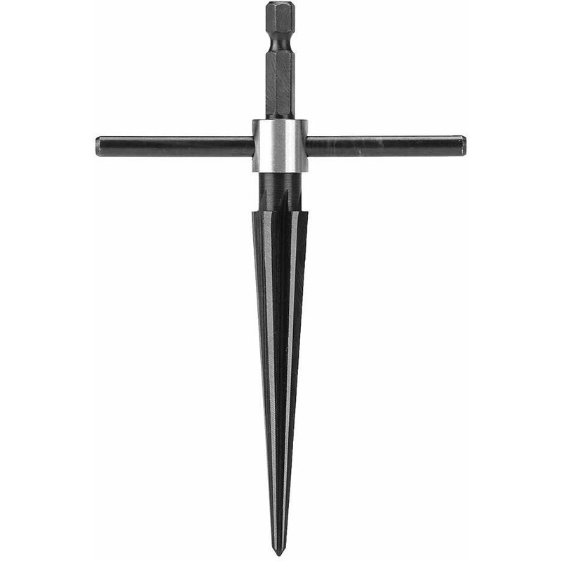 Hand Reamer, Bridge Pin Hole T-Shaped Tapered Hexagonal Handle Drilling Tool - Image 1