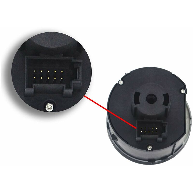 Headlight Lamp Control Switch For Golf 5 6 Jetta Passat Touran 1T0941431C - Image 3