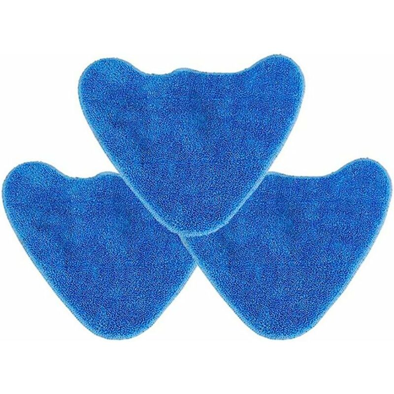 3 Pack Washable Microfiber Cleaning Pads Compatible With Vax Steam Cleaner S85-Cm S86-Sf-Cc S86-Sf-C - Image 1