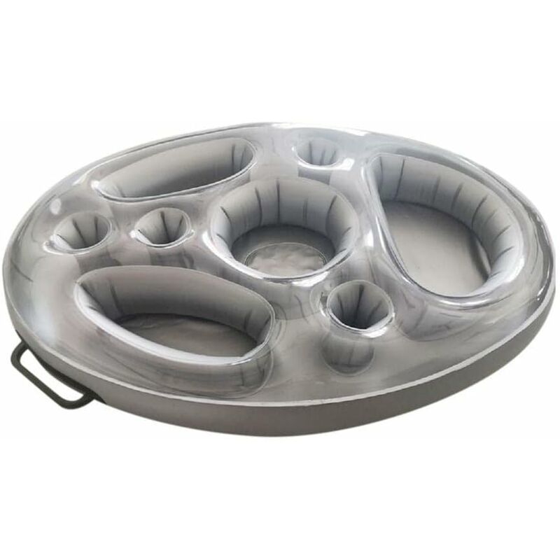 Floating Pool Cup Holder Inflatable Pool Float For Beach Inflatable Jacuzzi Mattress Pool Inflatable Glass Holder Pool - Image 1