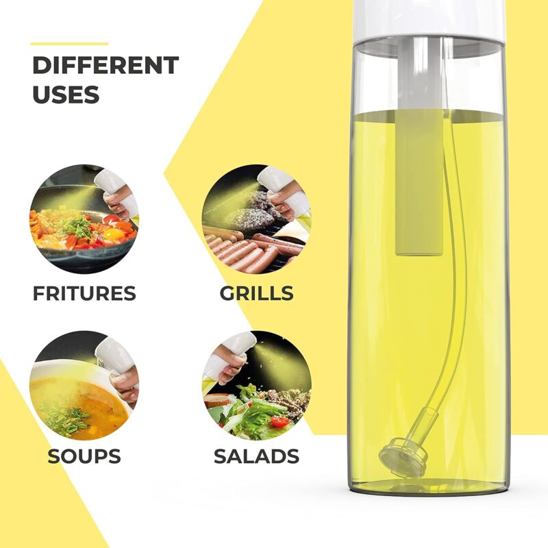 Olive Oil Spray Bottle. Cooking Spray For Salad, Pizza. 300Ml Oil Spray Bottle. Food Spray Bottle. Kitchen Accessories - Image 3