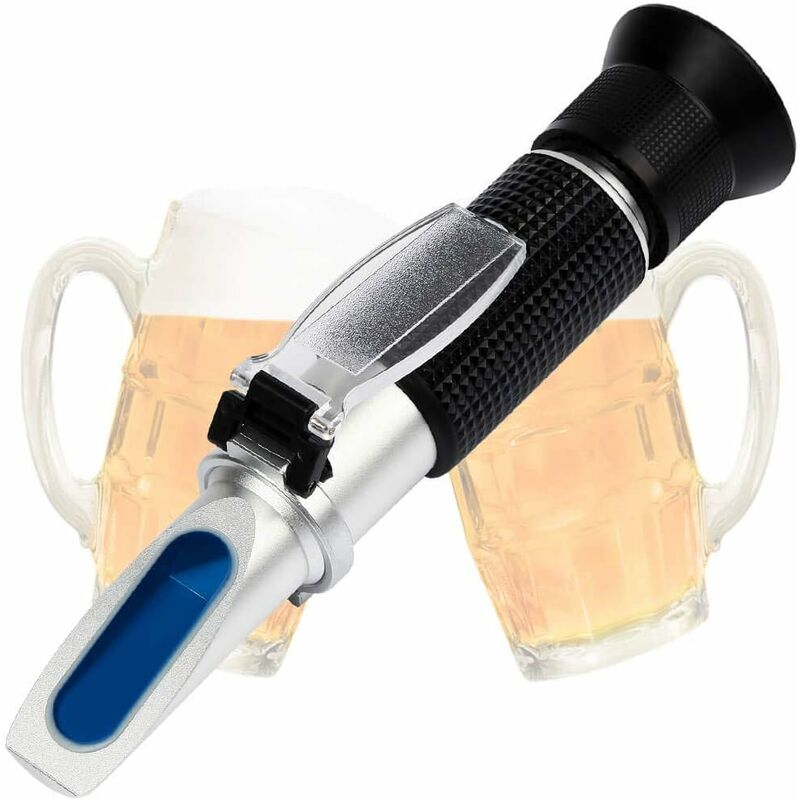 Brix Refractometer, Beer Wort Refractometer, Dual Scale – Specific Gravity 1.000–1.120 And Brix 0–32%, Replaces - Image 1