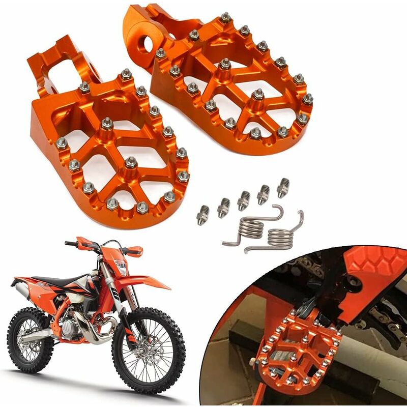 Repose-Pieds Cnc Mx Pour Moto 85 125 150 250 300 350 450 500 Sx Xc-W Sx-F Xc-F Exc-F Sx-F Sx-F Sx-F Sx-Factory Edtion - Image 1