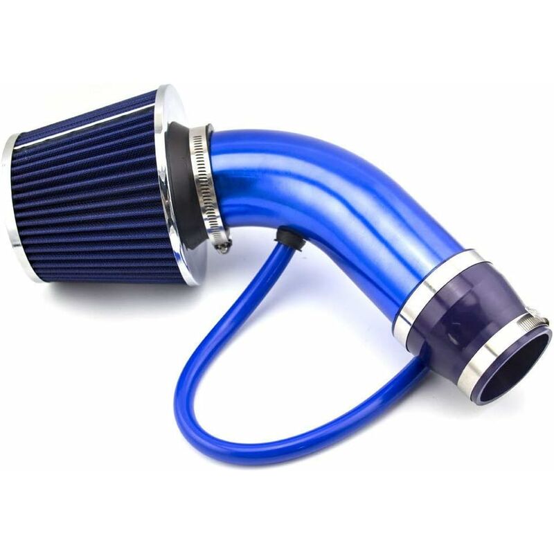 Universal Performance Cold Air Intake Filter Aluminum Induction Hose Pipe For Car And Automotive - Image 1