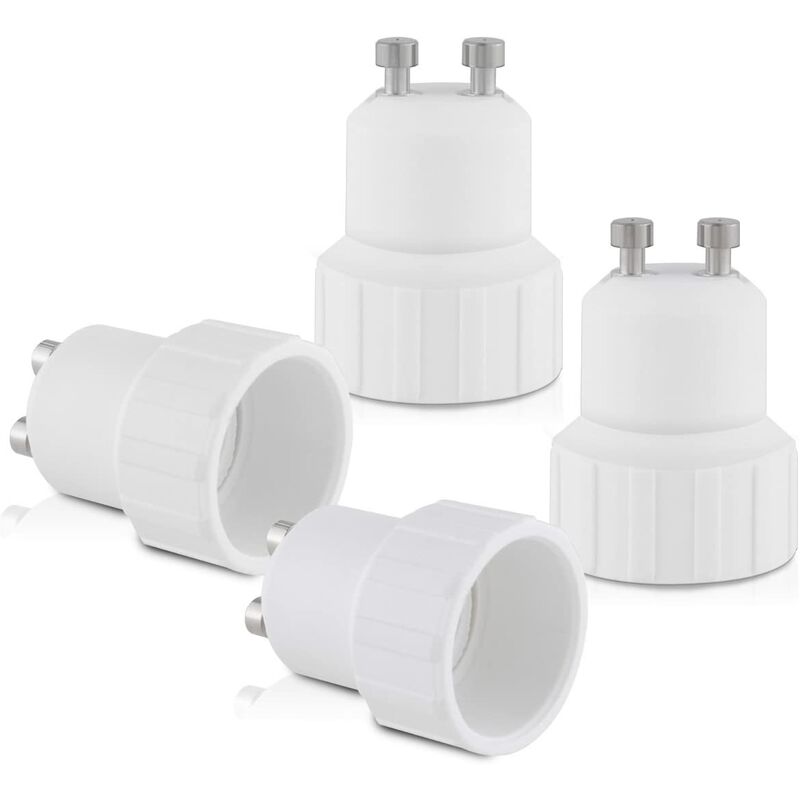 4X Socket Adapter - Gu10 To E14 Socket Converter - Bayonet Base Lamp Holder Adapter For LED Halogen Bulb - Image 4