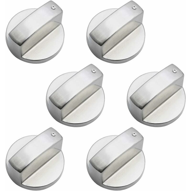 Parts Universal Metal Control Knobs Gas Stove Knob 6Mm Universal Control Knobs Stove Knob For Gas Stove Cooker Oven Hob - Image 1