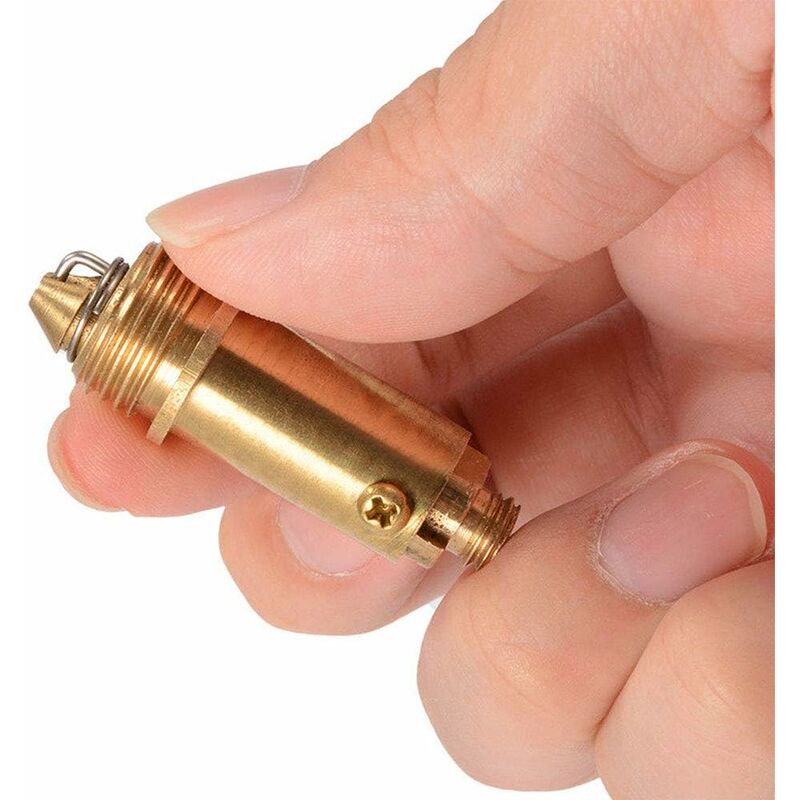 Brass Sink Drain Pipe With Spring Mechanism And Bolt - Image 3